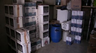 В Саратове полицейские изъяли около 33 тыс. литров контрафактного алкоголя