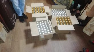 В Твери полицейские изъяли более 2,3 тыс. бутылок контрафактного зарубежного алкоголя