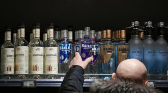 В России выросли продажи водки